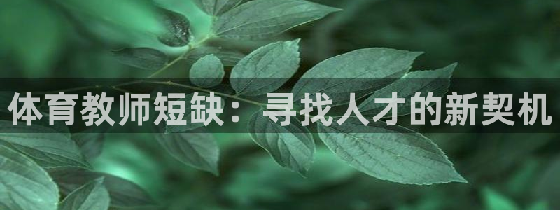 体育教师短缺：寻找人才的新契机
